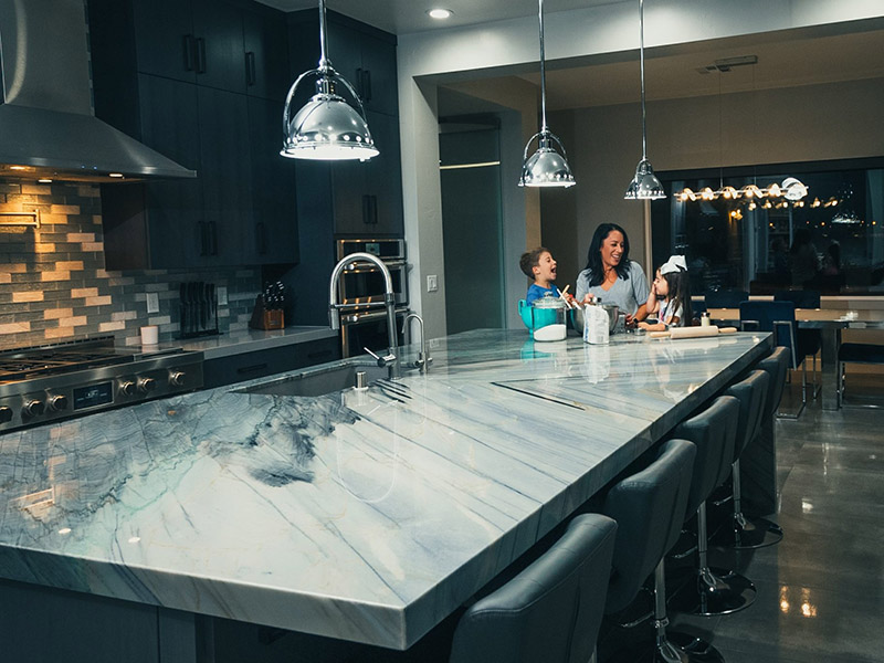 Custom Kitchen Countertop Fabrication in Las Vegas